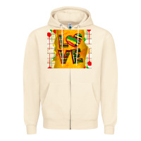 Sandshell juneteenth love Zipper Hoodie - TumblerDesignByShophia