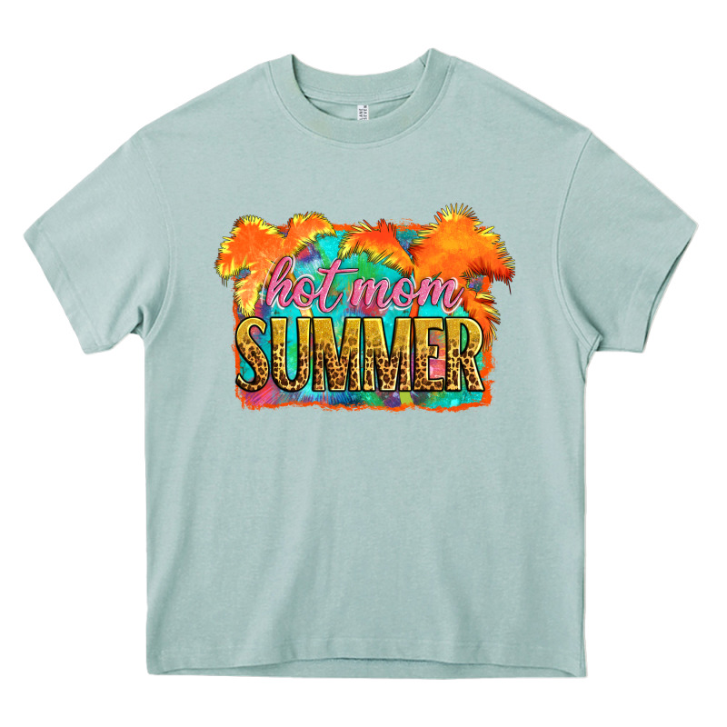 Hot Mom Summer Heavy Core Tee by Artiststas | Teevron