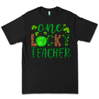 Black one lucky teacher Premium Tee - Artiststas