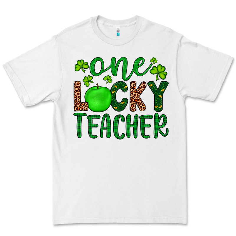 One Lucky Teacher Premium Tee by Artiststas | Teevron
