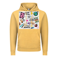 Vintage Mustard teacher always learning Vintage Hoodie - NancyCooperArtShop