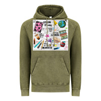 Vintage Olive teacher always learning Vintage Hoodie - NancyCooperArtShop