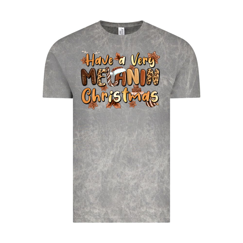 Have A Very Melanin Christmas Vintage Tee by MaliasSmallBusiness | Teevron
