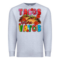 Heather Grey tacos before vatos olivia Premium Sweatshirt - OliviaCreatesArt