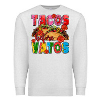 Oatmeal Heather tacos before vatos olivia Premium Sweatshirt - OliviaCreatesArt