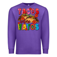 Purple tacos before vatos olivia Premium Sweatshirt - OliviaCreatesArt