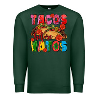 Sports Green tacos before vatos olivia Premium Sweatshirt - OliviaCreatesArt