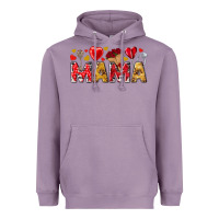 Lavender Valentine's Day Mama Mother's Day Heavyweight Hoodie - HowdyJamesFarm