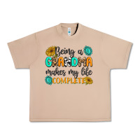 Burro Being a Grandma Makes My Life Complete Urban Heavy Tee - MaliasSmallBusiness