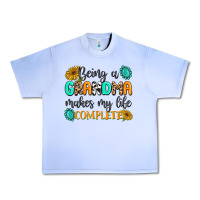 Grape Ice Being a Grandma Makes My Life Complete Urban Heavy Tee - MaliasSmallBusiness