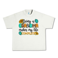 Pistachio Being a Grandma Makes My Life Complete Urban Heavy Tee - MaliasSmallBusiness