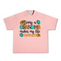Salmon Being a Grandma Makes My Life Complete Urban Heavy Tee - MaliasSmallBusiness