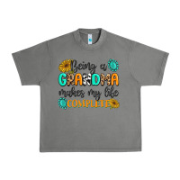 Tornado Being a Grandma Makes My Life Complete Urban Heavy Tee - MaliasSmallBusiness