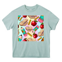 Arona school seamless pattern Heavy Core Tee - BundleAndBundleShop