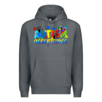 Rock Autism acceptance Premium Hoodie - CowGirlArtShop