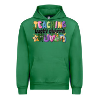 Emerald Teaching Lucky Charms Urban Hoodie - CowhideDigitalArt