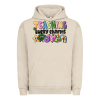 Pigment French Oak Teaching Lucky Charms Urban Hoodie - CowhideDigitalArt
