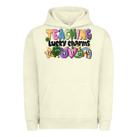 Pigment Pistachio Teaching Lucky Charms Urban Hoodie - CowhideDigitalArt