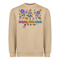 Mushroom helping little minds grow Heavyweight Sweatshirt - Artiststas