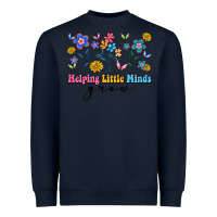 Navy helping little minds grow Heavyweight Sweatshirt - Artiststas