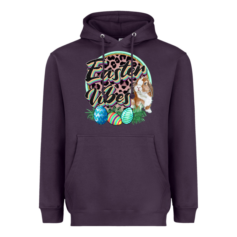 Easter Vibes Easter Day Heavyweight Hoodie by CowGirlArtShop | Teevron