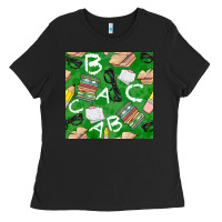 English Class Seamless Pattern Ladies Tee | Teevron