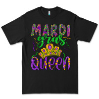 Black mardi gras queen Premium Tee - Artiststas