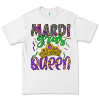 White mardi gras queen Premium Tee - Artiststas