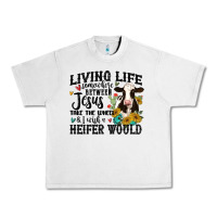 Lunar Rock living life somewhere between jesus take the wheel Urban Heavy Tee - MaliasSmallBusiness