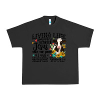 Pigment Black living life somewhere between jesus take the wheel Urban Heavy Tee - MaliasSmallBusiness