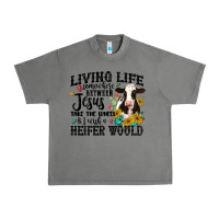 Tornado living life somewhere between jesus take the wheel Urban Heavy Tee - MaliasSmallBusiness