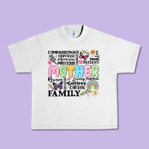 Retro Mother Urban Heavy Tee Designed By Jahusdesignshop