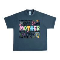 Midnight Navy retro mother Urban Heavy Tee - JahusDesignShop