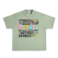 Oil Green retro mother Urban Heavy Tee - JahusDesignShop