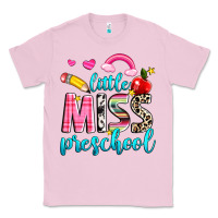 Bubblegum Pink little miss preschool Classic Tee - NancyCooperArtShop