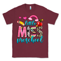 Burgundy little miss preschool Classic Tee - NancyCooperArtShop