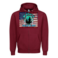 Burgundy daddy's little fishin buddy Zipper Hoodie - TumblerDesignByShophia