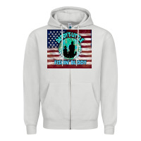 Dove Grey daddy's little fishin buddy Zipper Hoodie - TumblerDesignByShophia