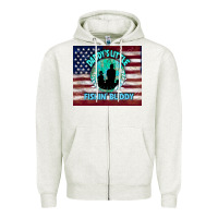 Oatmeal Heather daddy's little fishin buddy Zipper Hoodie - TumblerDesignByShophia
