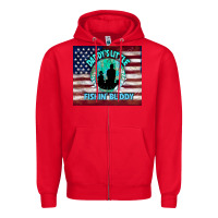 Red daddy's little fishin buddy Zipper Hoodie - TumblerDesignByShophia