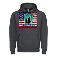 Smoke daddy's little fishin buddy Zipper Hoodie - TumblerDesignByShophia