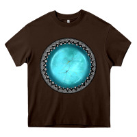 Chocolate Brown gemstone Heavy Core Tee - JahusDesignShop