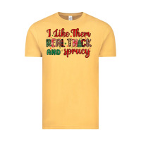 Vintage Mustard i like them real thick and sprucy Vintage Tee - MaliasSmallBusiness