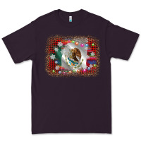 Plum mexico flag christmas Premium Tee - AdoDesignShop