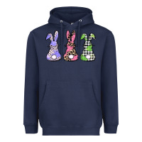 Navy Easter bunnies Heavyweight Hoodie - CowGirlArtShop