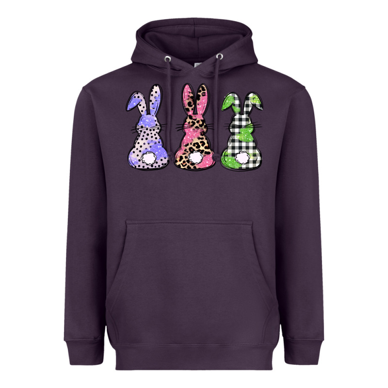 Easter Bunnies Heavyweight Hoodie by CowGirlArtShop | Teevron