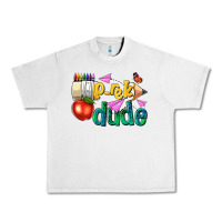Lunar Rock pre k school pencil dude Urban Heavy Tee - NancyCooperArtShop