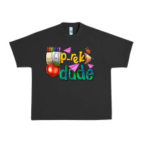 Pigment Black pre k school pencil dude Urban Heavy Tee - NancyCooperArtShop