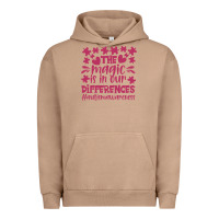 Pigment Burro the magic is in our diference Urban Hoodie - CowhideDigitalArt