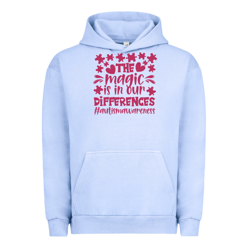 The Magic Is In Our Diference Urban Hoodie by CowhideDigitalArt | Teevron